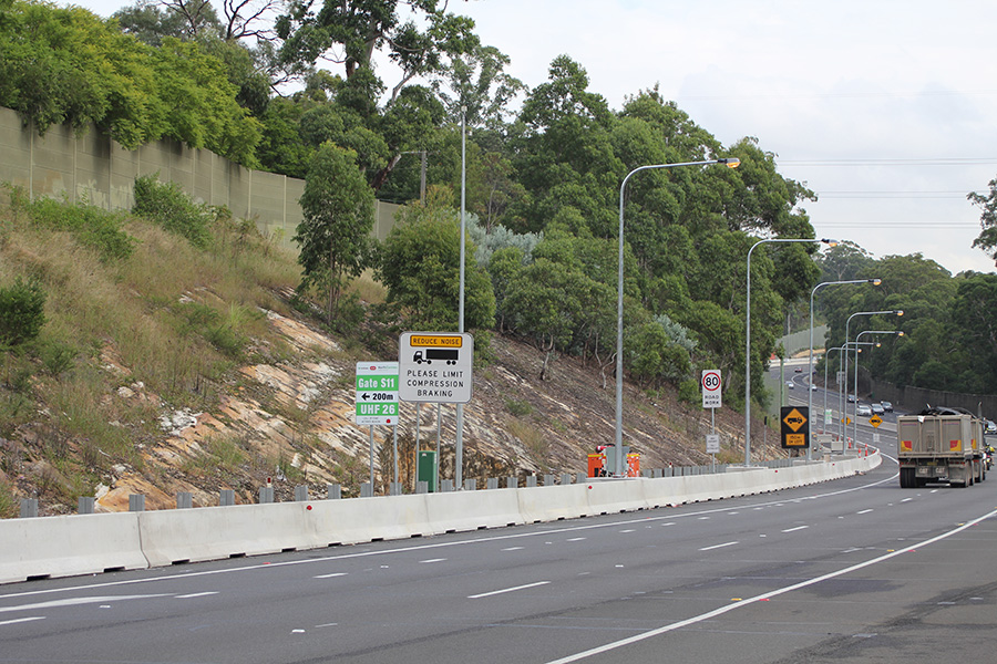 Concrete road barriers