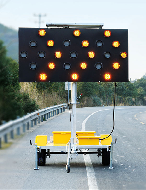 trailer mounted arrow board