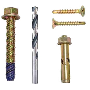Fasteners and Fixings - 510 mm - 25 mm
