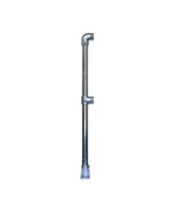 Standard Double Rail 4020-D48 End Post - Gal