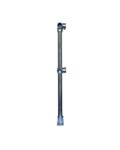 Standard Double Rail 4020-D48 Corner Post - Galvanised