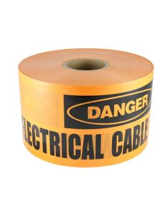 Mains Marker Tape Non-Detectable Orange (Electricity Main)