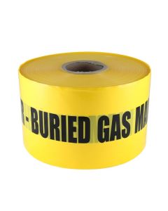 Mains Marker Tape Non-Detectable Yellow (Gas Main)