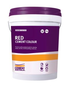 Red Oxide Cement Colour 20kg Pail