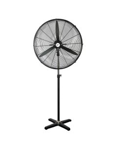 pedestal fan black