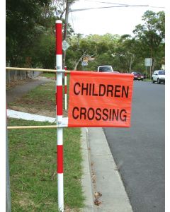 School Crossing Post Set