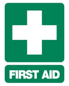 Emergency Sign - FIRST AID