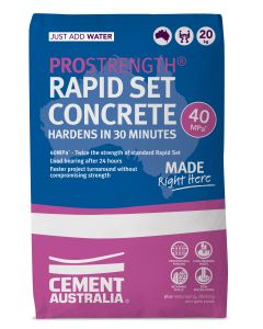 Pro Strength Rapid Set Concrete 20kg Bag