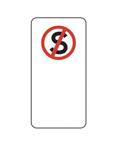 NO STANDING SIGN - Parking Signs 225 x 450mm