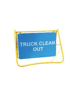 Swing Stand Sign - Truck Clean Out 900 x 600mm