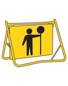 Swing Stand Sign Only - Traffic Controller 1200 x 900mm