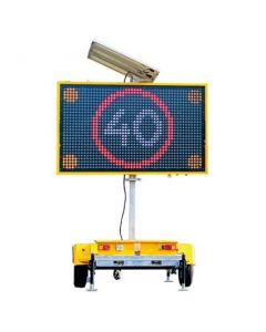 VMS Sign Trailer 5 Color Variable Message