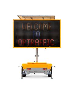 VMS Sign Trailer 5 Color Variable Message