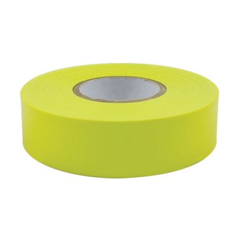 Fluoro Yellow Flagging Tape - 25mm x 75M | Jaybro