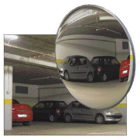 Safety Convex Mirror 450mm - Indoor/Outdoor