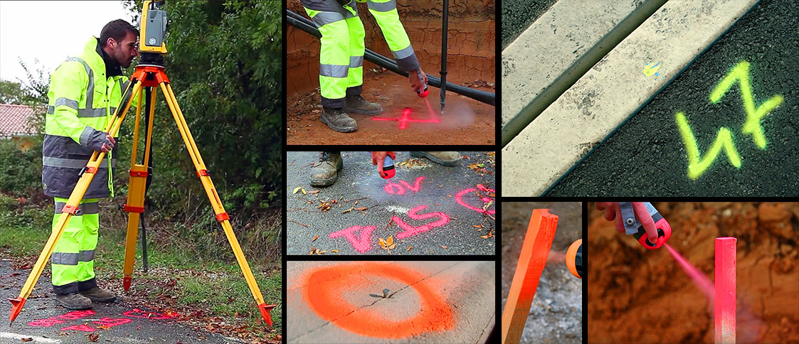 What Do Utility Spray Paint Markings Mean?