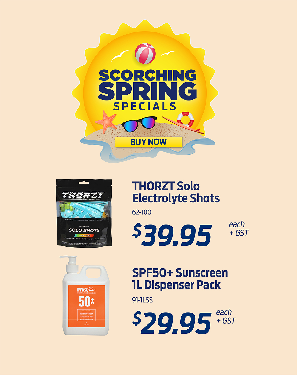 AU Scorching Spring Sale - Mobile Banner